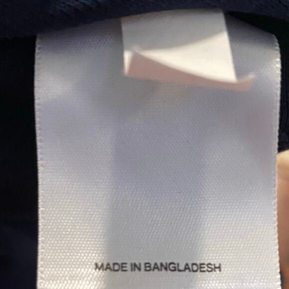 Express Men’s Navy Blue Long Sleeve Button Down Shirt Size Small 14-14.5 - Picture 6 of 6